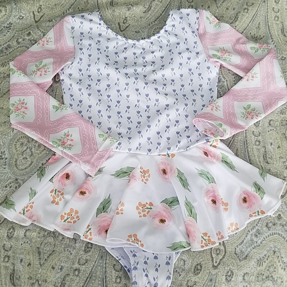 Sweet Honey skirted leotard